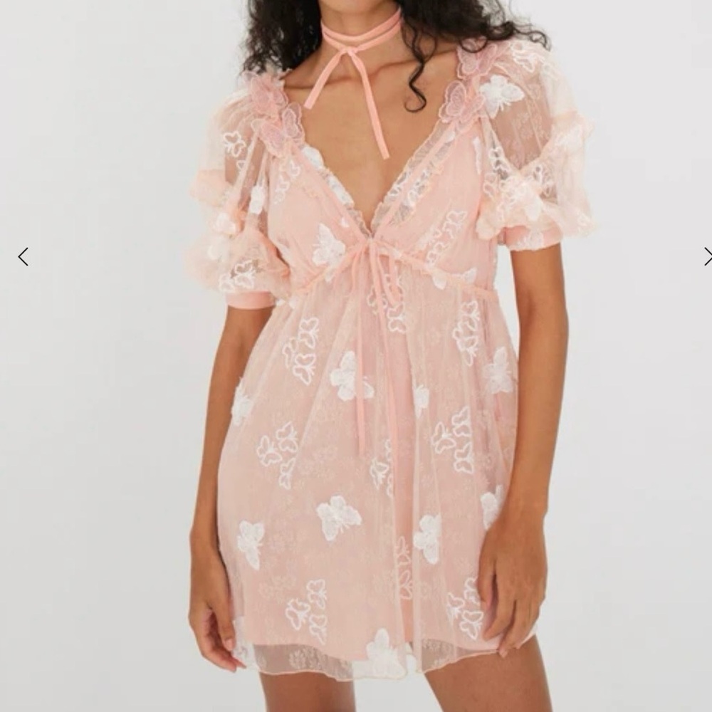 For Love & Lemons Shari mini dress